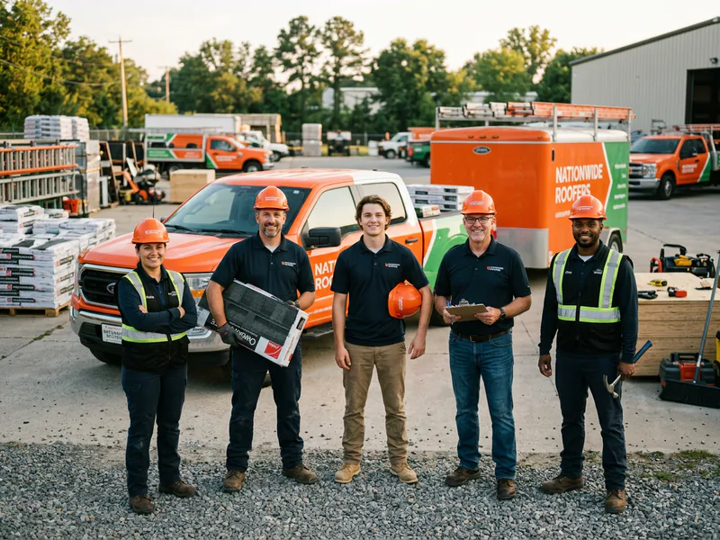 Natiowide Roofers - roof installation in Glassboro near me